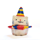 Mini Figure - Happy Clown Cat