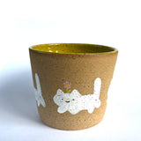 Hats on Cats Planter/Cup