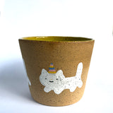 Hats on Cats Planter/Cup