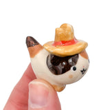 Seconds - Calico Cowboy Cat Figure