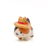 Seconds - Calico Cowboy Cat Figure