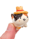 Seconds - Calico Cowboy Cat Figure