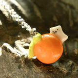 Cat on an Orange Necklace (Seconds)