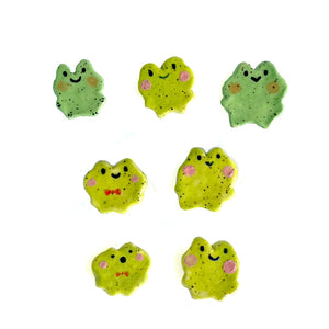 Ceramic Magnets - Frog Friends (choose one)