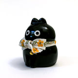 Ceramic Cat Figure - Black