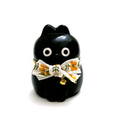 Ceramic Cat Figure - Black