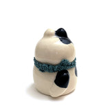 Ceramic Cat Figure - Cow Cat