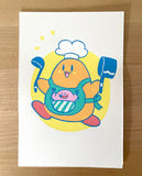 Original Art - Kirby & Chef